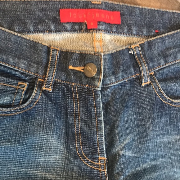 Y2K low rise flare FCUK jeans - Picture 3 of 6